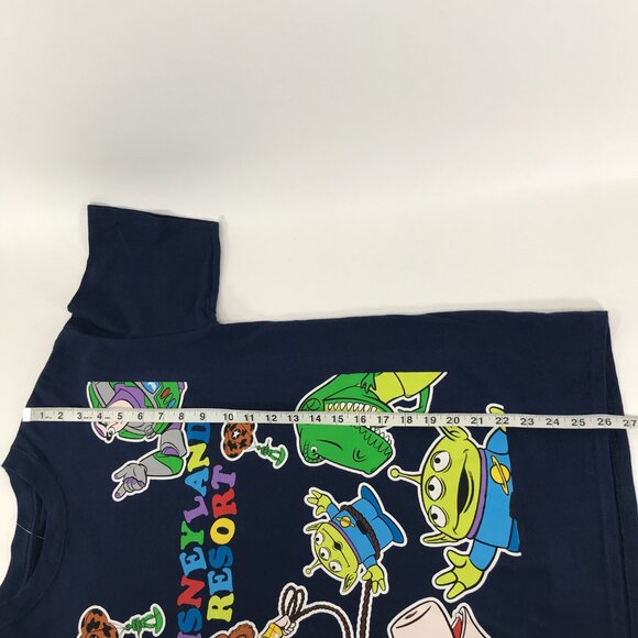 NEW Disney Pixar Toy Story T-Shirt Size Youth XL Navy Cotton Disneyland Resort - Picture 5 of 9